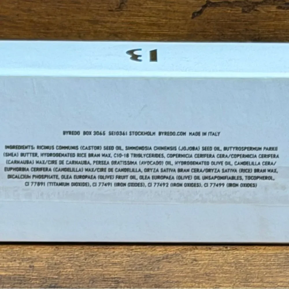 Byredo Argila (Neutral) Lip Balm 2.5g | New Sealed Luxury Lip Care